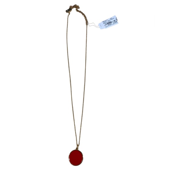 Kate Spade Paint the Town Red necklace NWT - Picture 2 of 8